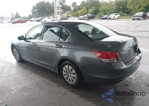 2010 Honda Accord 2.4 Lx из США, поврежденный, VIN 1HGCP2F38AA020838